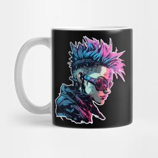 Cyberpunk Girl Tokyo Anime Punk Mug